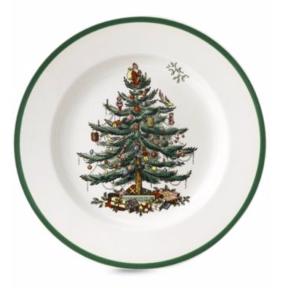 Spode Other - Spode Christmas Tree Salad Plate